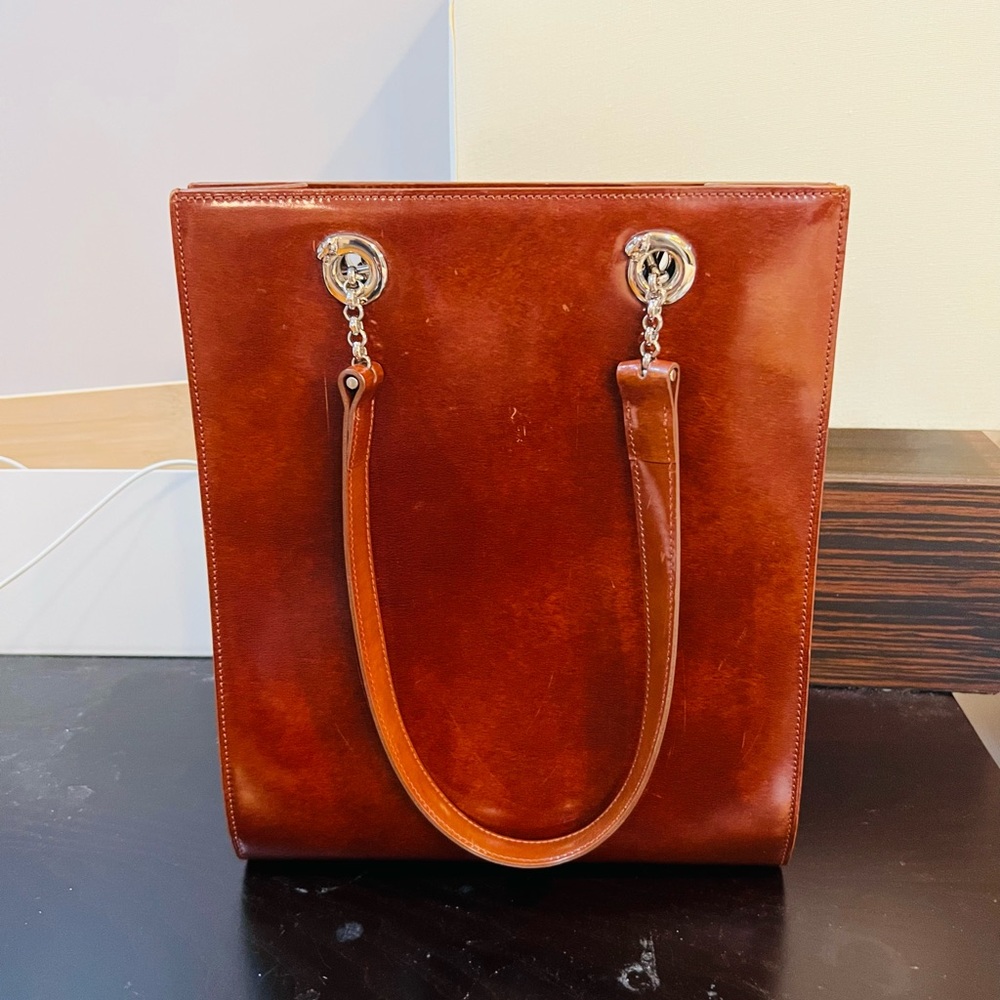 Cartier Vintage pantail panther shoulder handbag